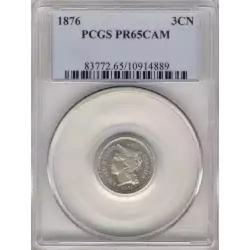 Nickel Three Cent Pieces 1865-1889 (3)