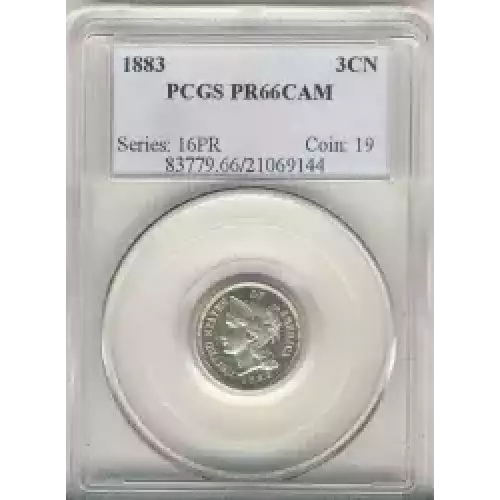 Nickel Three Cent Pieces 1865-1889 (3)