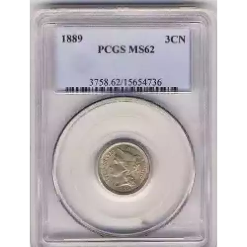 Nickel Three Cent Pieces 1865-1889 (3)