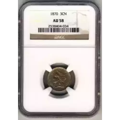 Nickel Three Cent Pieces 1865-1889 (3)