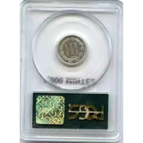 Nickel Three Cent Pieces 1865-1889 (3)