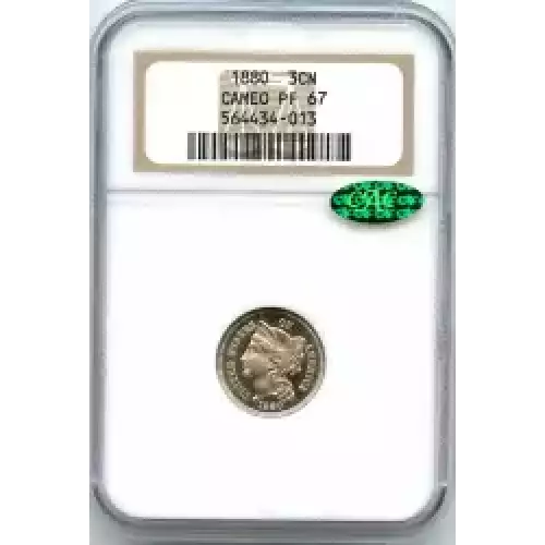 Nickel Three Cent Pieces 1865-1889 (3)