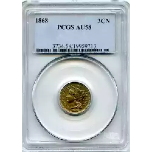 Nickel Three Cent Pieces 1865-1889 (3)