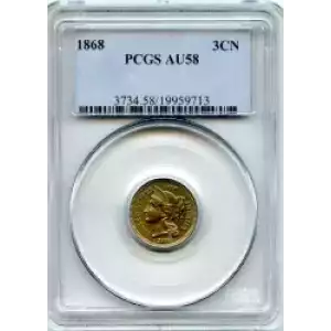 Nickel Three Cent Pieces 1865-1889 (3)