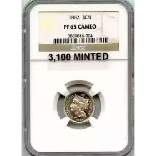 Nickel Three Cent Pieces 1865-1889 (3)