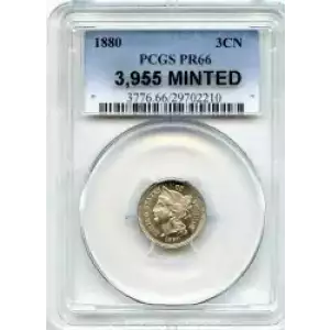 Nickel Three Cent Pieces 1865-1889 (3)