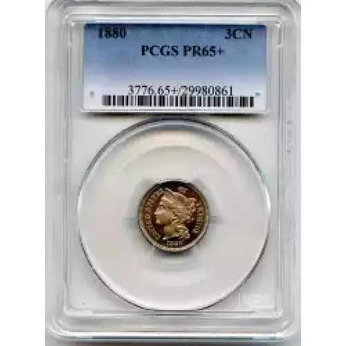 Nickel Three Cent Pieces 1865-1889 (3)