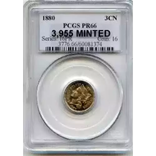 Nickel Three Cent Pieces 1865-1889 (3)