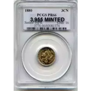 Nickel Three Cent Pieces 1865-1889 (3)