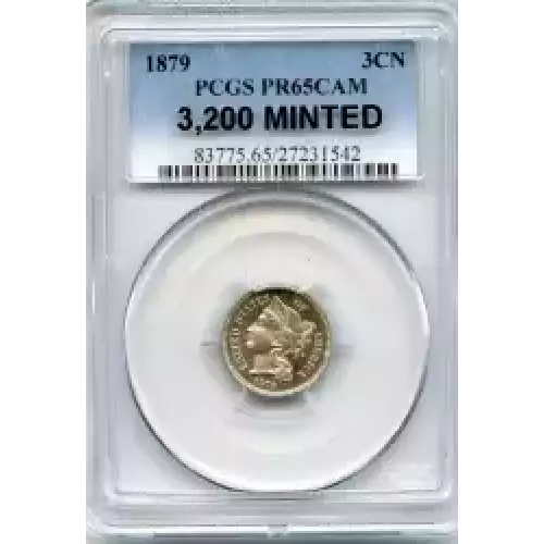 Nickel Three Cent Pieces 1865-1889 (3)