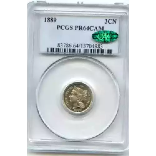 Nickel Three Cent Pieces 1865-1889 (3)