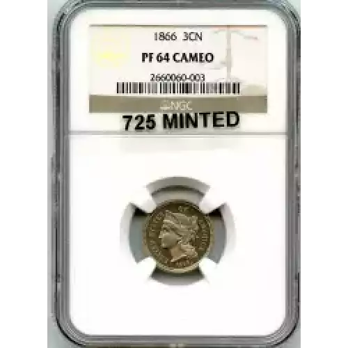 Nickel Three Cent Pieces 1865-1889 (3)