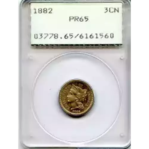 Nickel Three Cent Pieces 1865-1889 (3)