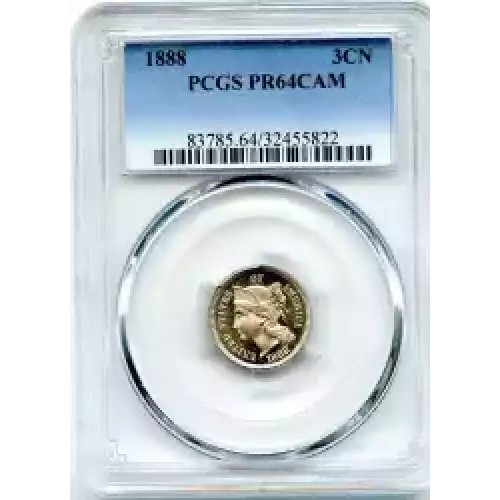 Nickel Three Cent Pieces 1865-1889 (3)