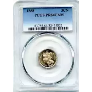 Nickel Three Cent Pieces 1865-1889 (3)