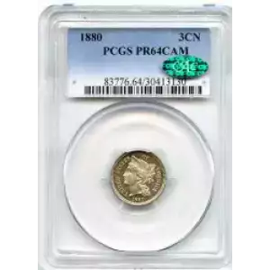 Nickel Three Cent Pieces 1865-1889 (3)