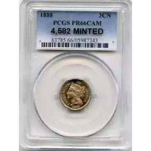 Nickel Three Cent Pieces 1865-1889 (3)