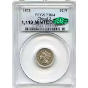 Nickel Three Cent Pieces 1865-1889 (3)