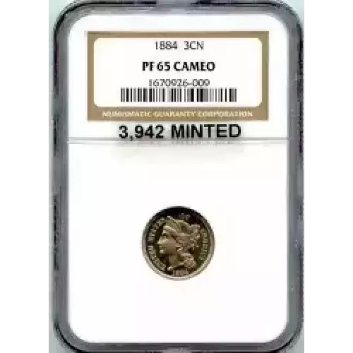 Nickel Three Cent Pieces 1865-1889 (3)