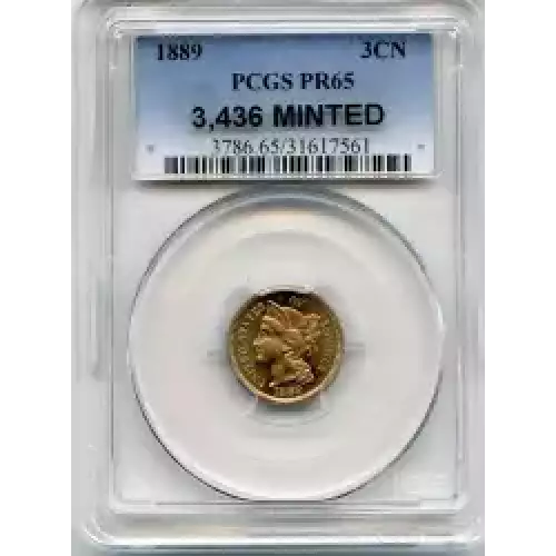 Nickel Three Cent Pieces 1865-1889 (3)