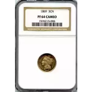 Nickel Three Cent Pieces 1865-1889 (3)