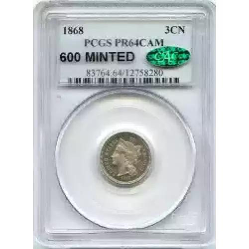 Nickel Three Cent Pieces 1865-1889 (3)