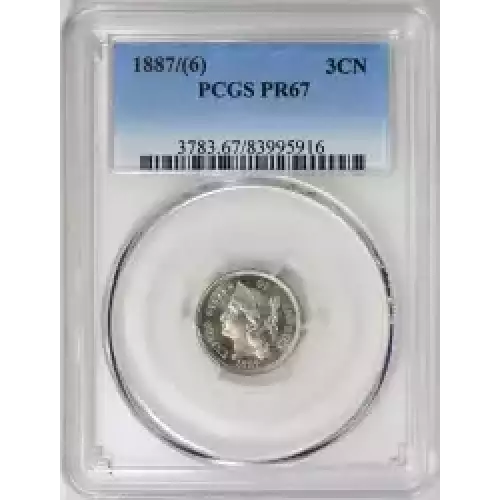 Nickel Three Cent Pieces 1865-1889 (3)