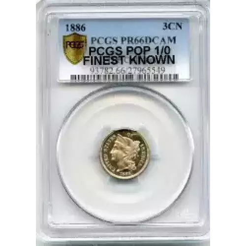 Nickel Three Cent Pieces 1865-1889 (3)