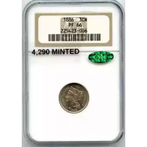 Nickel Three Cent Pieces 1865-1889 (3)