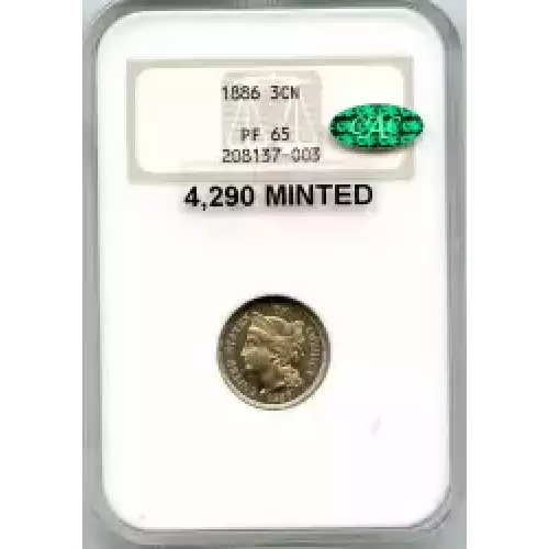 Nickel Three Cent Pieces 1865-1889 (3)