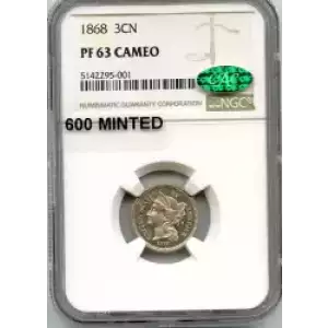 Nickel Three Cent Pieces 1865-1889 (3)