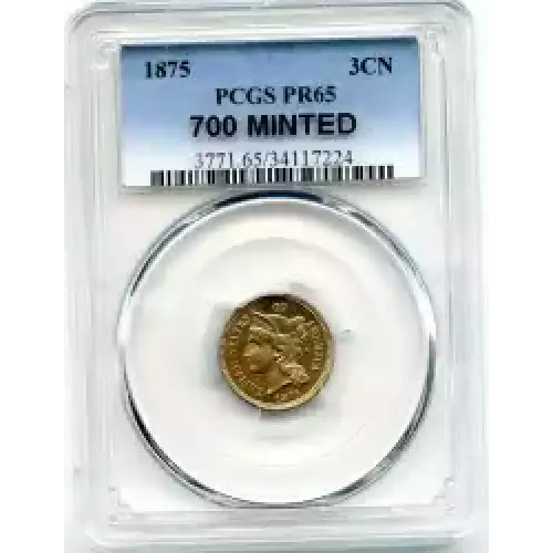 Nickel Three Cent Pieces 1865-1889 (3)