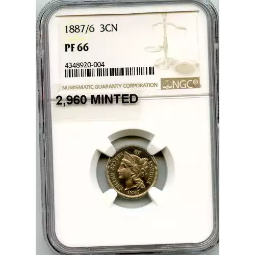 Nickel Three Cent Pieces 1865-1889 (3)