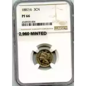 Nickel Three Cent Pieces 1865-1889 (3)