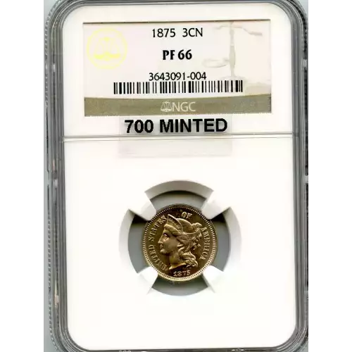 Nickel Three Cent Pieces 1865-1889 (3)