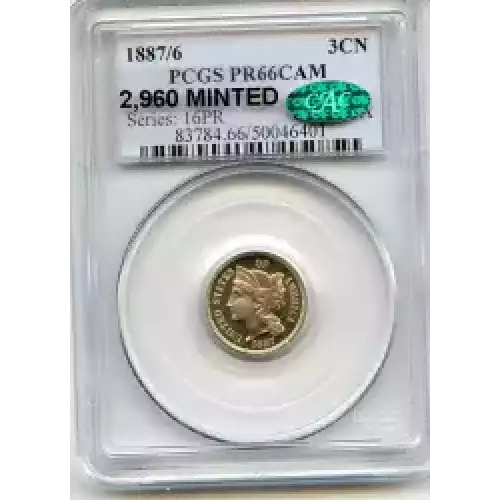 Nickel Three Cent Pieces 1865-1889 (3)