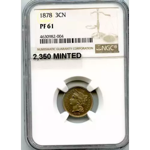 Nickel Three Cent Pieces 1865-1889 (3)