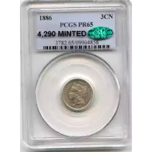 Nickel Three Cent Pieces 1865-1889 (3)