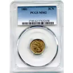 Nickel Three Cent Pieces 1865-1889 (3)