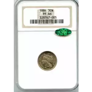 Nickel Three Cent Pieces 1865-1889 (3)