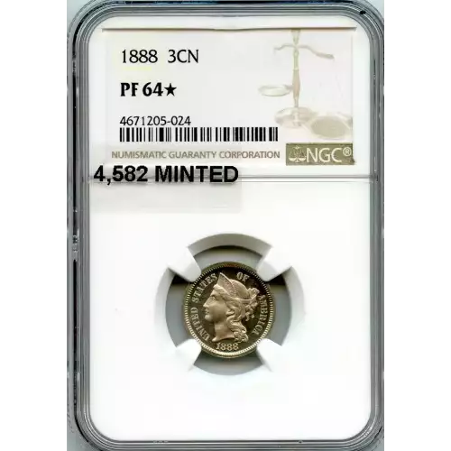 Nickel Three Cent Pieces 1865-1889 (3)