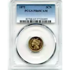 Nickel Three Cent Pieces 1865-1889 (3)