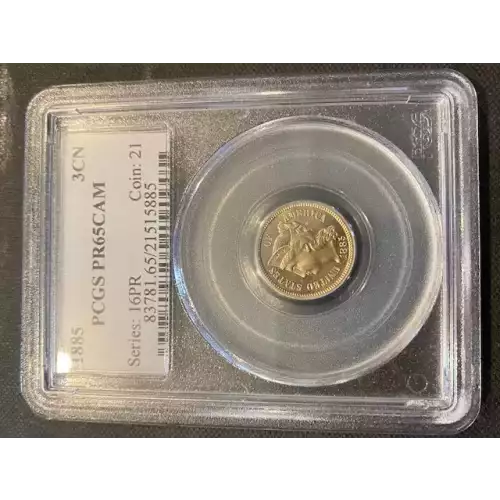 Nickel Three Cent Pieces 1865-1889 (3)