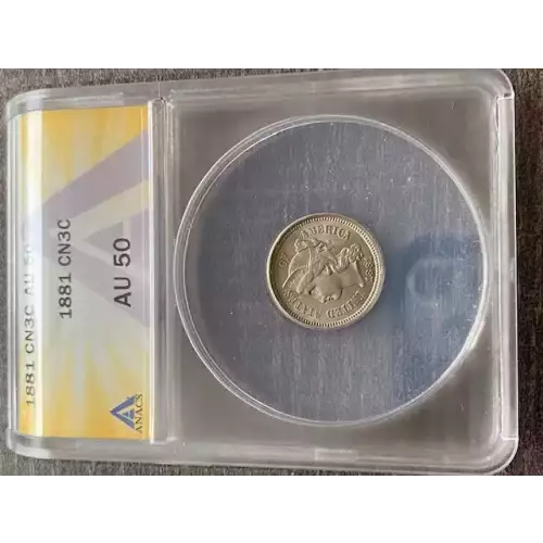 Nickel Three Cent Pieces 1865-1889 (3)