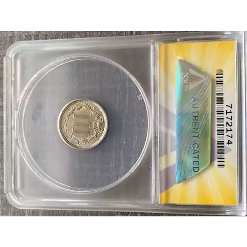 Nickel Three Cent Pieces 1865-1889 (3)