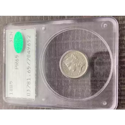 Nickel Three Cent Pieces 1865-1889 (3)