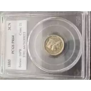 Nickel Three Cent Pieces 1865-1889 (3)