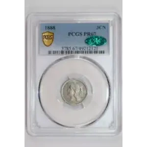 Nickel Three Cent Pieces 1865-1889