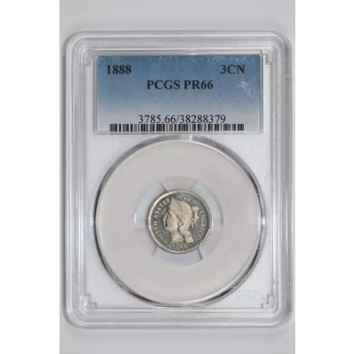 Nickel Three Cent Pieces 1865-1889