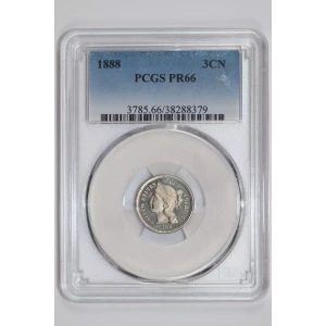 Nickel Three Cent Pieces 1865-1889